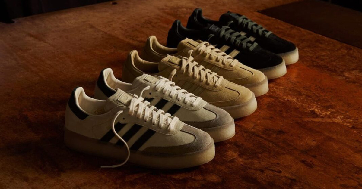 This Week Sees the Release of the Kith x Clarks x adidas Samba